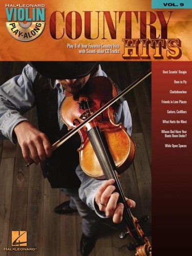 Country Hits - Violin Play-Along Volume 9 - nuty na skrzypce (+ płyta CD)
