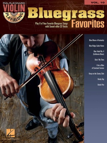 Bluegrass Favorites - Violin Play-Along Volume 10 - nuty na skrzypce (+ płyta CD)
