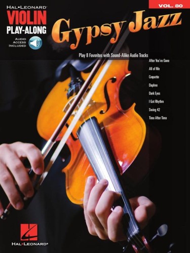 Gypsy Jazz - Violin Play-Along Volume 80 - nuty na skrzypce (+ audio online)