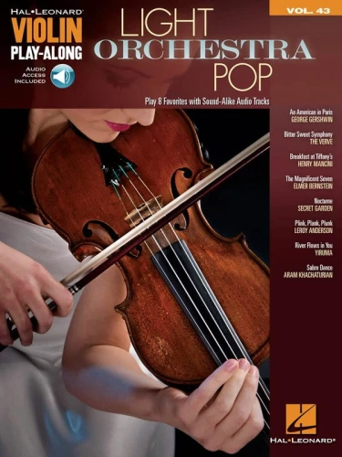 Light Orchestra Pop - Violin Play-Along Volume 43 - nuty na skrzypce (+ audio online)