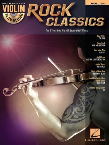 Rock Classics - Violin Play-Along Volume 24 - nuty na skrzypce (+ płyta CD)