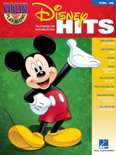 Disney Hits - Violin Play-Along Volume 30 - nuty na skrzypce (+ płyta CD)