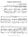 Robert Schumann: Three Romances op. 94 for Alto Saxophone and Piano - nuty na saksofon altowy i fortepian