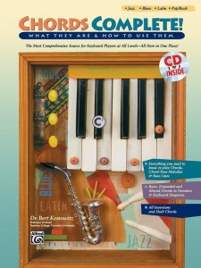 Alfred's Teach Yourself Chords Complete! - What they are and how to use them - Bert Konowitz (+ płyta CD) - podręcznik do nauki akordów na instrumenty klawiszowe