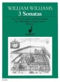 William Williams: 3 Sonatas for 2 Treble Recorders and Basso continuo - nuty na duet fletów prostych z fortepianem