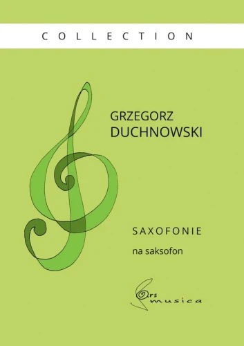 Grzegorz Duchnowski: Saxofonie na saksofon - nuty na saksofon