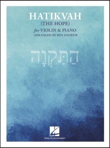 Hatikvah (The Hope) for Violin and Piano - nuty na skrzypce i fortepian - Ben Andrew