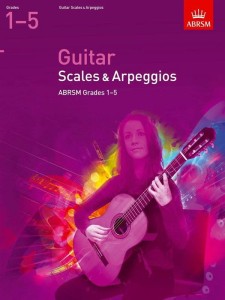 Guitar Scales & Arpeggios, ABRSM Grades 1-5 - gamy i pasaże na gitarę klasyczną - Ulrich Junk
