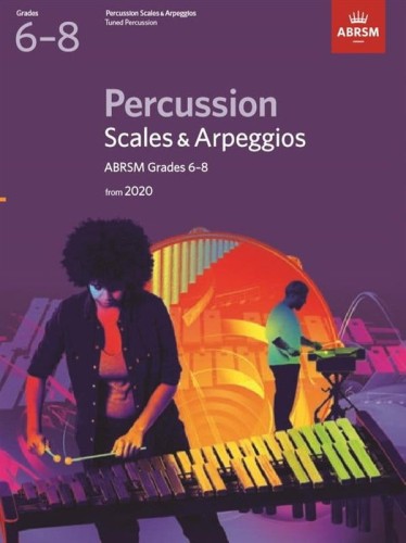 Percussion Scales & Arpeggios, ABRSM Grades 6-8, 2020 - gamy i pasaże na instrumenty perkusyjne