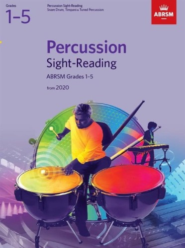 Percussion Sight-Reading, ABRSM Grades 1-5, 2020 - ćwiczenia z czytania nut na instrumenty perkusyjne