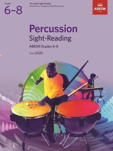 Percussion Sight-Reading, ABRSM Grades 6-8, 2020 - ćwiczenia z czytania nut na instrumenty perkusyjne