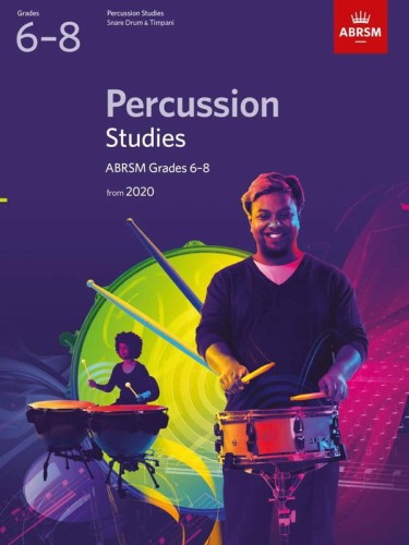 Percussion Studies, ABRSM Grade 6-8, 2020 - etiudy na werbel i kotły