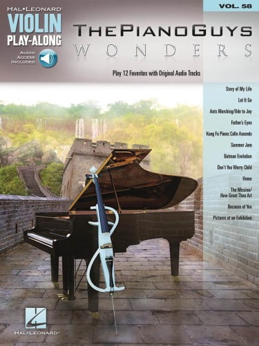 The Piano Guys - Wonders - Violin Play-Along Volume 58 - nuty na skrzypce (+ audio online)