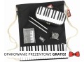 Prezent dla pianisty: plecak z piórnikiem i notes z ołówkami