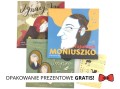 Prezent dla dziecka: Mali Wielcy Kompozytorzy cztery książki Frycek, Henio, Tatulczyk Moniuszko i Ignacy Jan