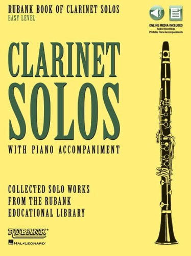 Rubank Book of Clarinet Solos - Easy Level (+ audio online) - nuty na klarnet z fortepianem