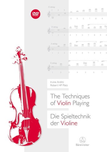 The Techniques of Violin Playing - Irvine Arditti, Robert HP Platz (+ płyta DVD) - przewodnik po technikach gry na skrzypcach