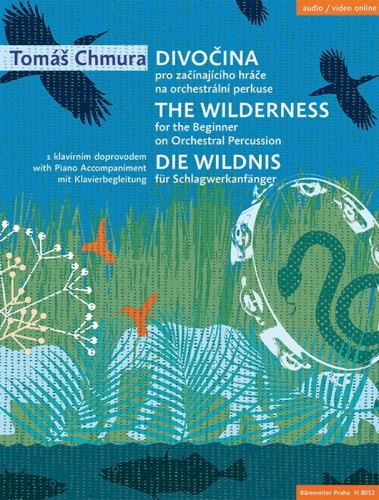 Tomas Chmura: The Wilderness for the Beginner on Orchestral Percussion (+ audio online) - nuty na instrumenty perkusyjne z fortepianem