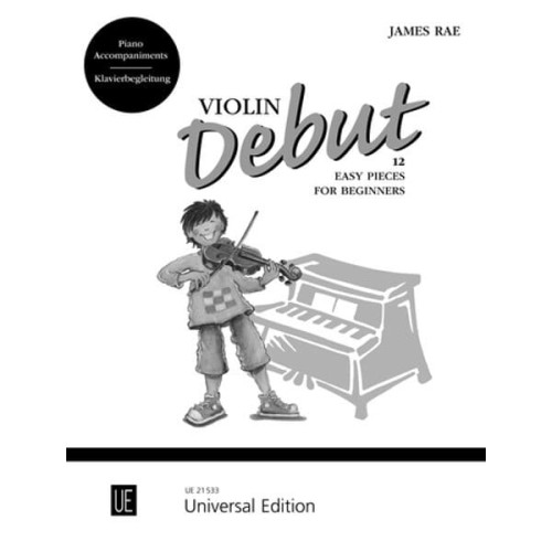 James Rae: Violin Debut - akompaniament fortepianowy - nuty na fortepian