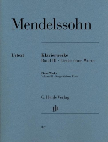 Felix Mendelssohn Bartholdy: Piano Works Volume III - Songs Without Words - Pieśni bez słów - nuty na fortepian