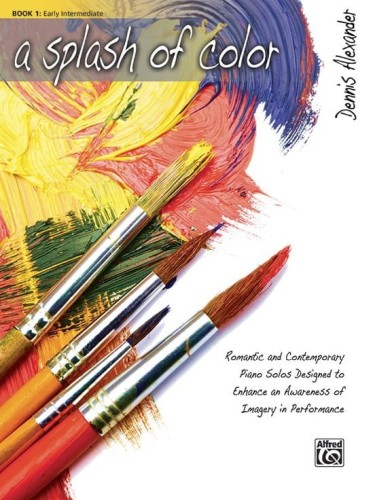 Dennis Alexander: A Splash of Color 1 - nuty na fortepian