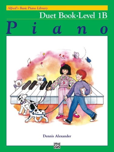 Dennis Alexander: Alfred's Basic Piano Library - Duet Book Level 1B - nuty na duety fortepianowe dla ucznia i nauczyciela