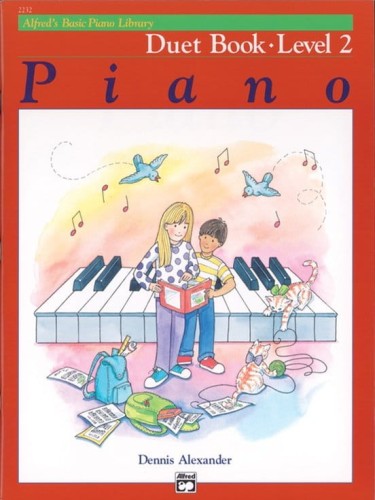 Dennis Alexander: Alfred's Basic Piano Library - Duet Book Level 2 - nuty na duety fortepianowe dla ucznia i nauczyciela