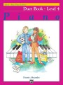 Dennis Alexander: Alfred's Basic Piano Library - Duet Book Level 4 - nuty na duety fortepianowe dla ucznia i nauczyciela