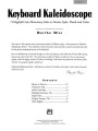 Martha Mier: Keyboard Kaleidoscope 1 - nuty na fortepian
