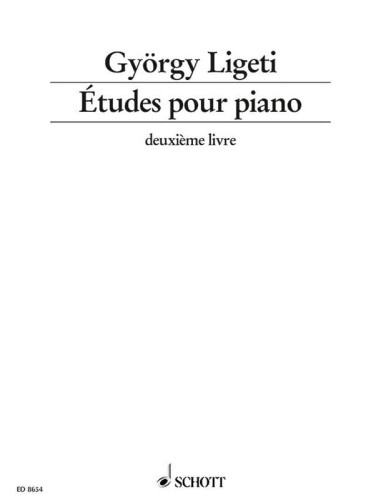 Gyorgy Ligeti: Etudes pour Piano deuxieme livre - etiudy fortepianowe księga 2 - nuty na fortepian solo