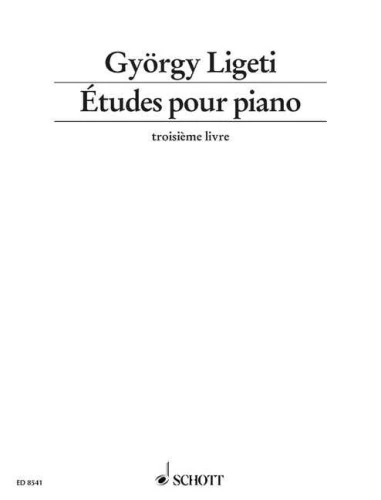 Gyorgy Ligeti: Etudes pour Piano troisieme livre - etiudy fortepianowe księga 3 - nuty na fortepian solo