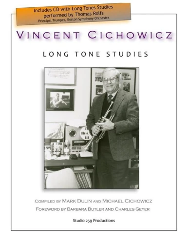 Vincent Cichowicz: Long Tone Studies for Trumpet (+ płyta CD) - ćwiczenia dla zaawansowanych - nuty na trąbkę