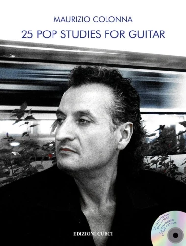 Maurizio Colonna: 25 Pop Studies for Guitar (+ płyta CD) - nuty na gitarę klasyczną