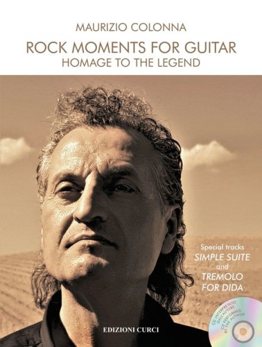 Maurizio Colonna: Rock Moments for Guitar - Homage to the Legend (+ płyta CD) - nuty na gitarę klasyczną