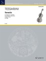 Carlo Tessarini: Sonata F-dur for Violoncello and Piano - nuty na wiolonczelę i fortepian