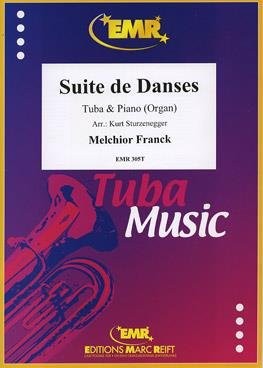 Melchior Franck: Suite de Danses for Tuba and Piano - nuty na tubę i fortepian