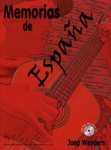 Joep Wanders: Memorias de Espana for Guitar (+ płyta CD) - nuty na gitarę klasyczną