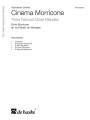 Ennio Morricone: Cinema Morricone - Three Famous Movie Melodies for Saxophone Quartet - nuty na kwartet saksofonowy