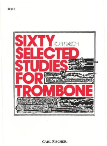 Georg Kopprasch: Sixty Selected Studies for Trombone 2 - 60 etiud na puzon solo