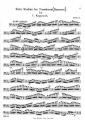 Georg Kopprasch: Sixty Selected Studies for Trombone 2 - 60 etiud na puzon solo
