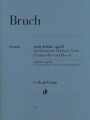 Max Bruch: Eight Pieces op. 83 for Clarinet (Violin), Viola (Violoncello) and Piano - Acht Stucke - osiem utworów - nuty na klarnet, altówkę i fortepian