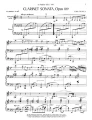 Edwin York Bowen: Sonata for Clarinet and Piano op. 109 - nuty na klarnet i fortepian