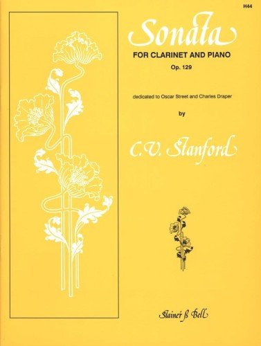 Charles Villiers Stanford: Sonata for Clarinet and Piano - nuty na klarnet i fortepian