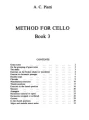 Carlo Alfredo Piatti: Method For Cello 3 - podręcznik do nauki gry na wiolonczeli