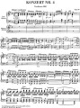 Ludwig van Beethoven: Klavierkonzert Nr. 4 G-dur op. 58 - Piano Concerto no. 4 in G major - IV koncert fortepianowy Beethovena - nuty na dwa fortepiany