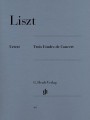 Ferenc Liszt: Trois Etudes De Concert - Trzy etiudy koncertowe - nuty na fortepian