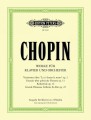 Fryderyk Chopin: Werke fur Klavier und Orchester op. 2, 13, 14, 22 ausgabe fur Klavier zu 2 Handen - Utwory na fortepian i orkiestrę - nuty na fortepian solo