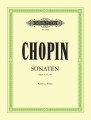 Fryderyk Chopin: Sonaten op. 4, 35, 58 - Sonaty - nuty na fortepian