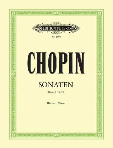 Fryderyk Chopin: Sonaten op. 4, 35, 58 - Sonaty - nuty na fortepian