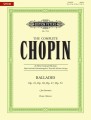 Fryderyk Chopin: Balladen op. 23, 38, 47, 52 - Ballady - nuty na fortepian